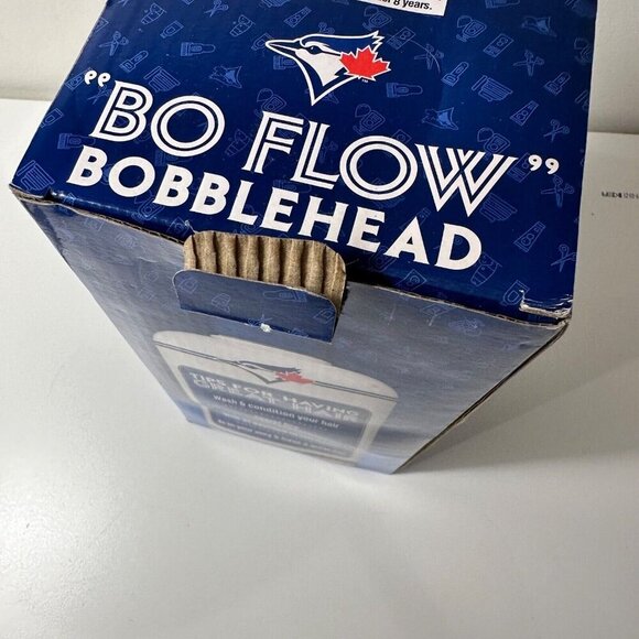 Preowned BO BICHETTE "BO FLOW" TORONTO BLUE JAYS BOBBLEHEAD - Picture 14 of 16